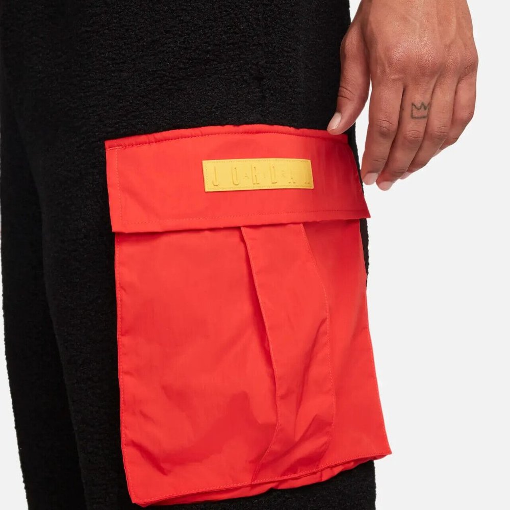 Nike Jordan Essential MS Statement Fleece Sherpa Pants Mens DC9730-010 - Picture 7 of 13